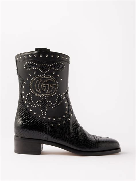 gucci sneak boots|Gucci delma snake effect boots.